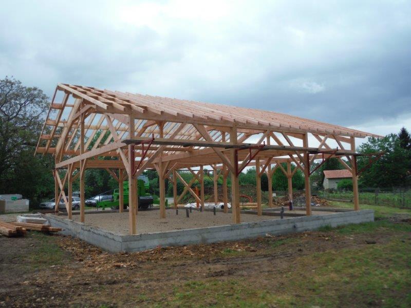 Maison bois et paille en Charentes - Juillé (16)